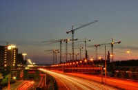 Airrail Center ber dem Flughafenbahnhof: Mai 2008