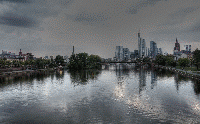 HDR-Video: Skyline FFM Alte Bruecke 