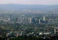 Lufbild Frankfurt Sachsenhausen im Jahr 2007