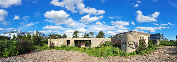 Verlassener Bungalow am Kronberger Hang im September 2023