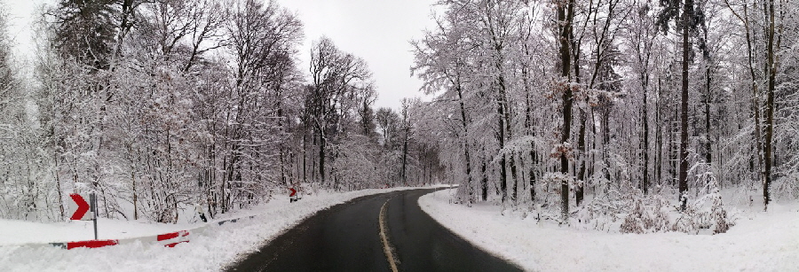 Strae zum Groen Feldberg (Taunus)