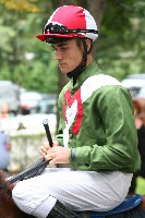 Jockey Rene Piechulek, September 2011