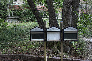 Briefksten des angrenzenden Waldkindergartens