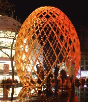 Luminale 2012: Ovo-Installation an der Hauptwache