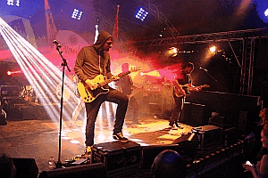 Punkrockband auf der Journal-Frankfurt-Bhne