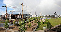 Blick vom Gartenholzhaus laubeliebehoffnung Blick vom Gartenholzhaus laubeliebehoffnung
