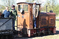 April 2012: Feldbahn im Rebstockpark 