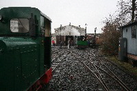 Feldbahnmuseum Frankfurt: Gleisanlagen