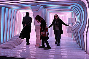 Luminale 2014 in Frankfurt: Lichtkunstwerk Cornea Ti